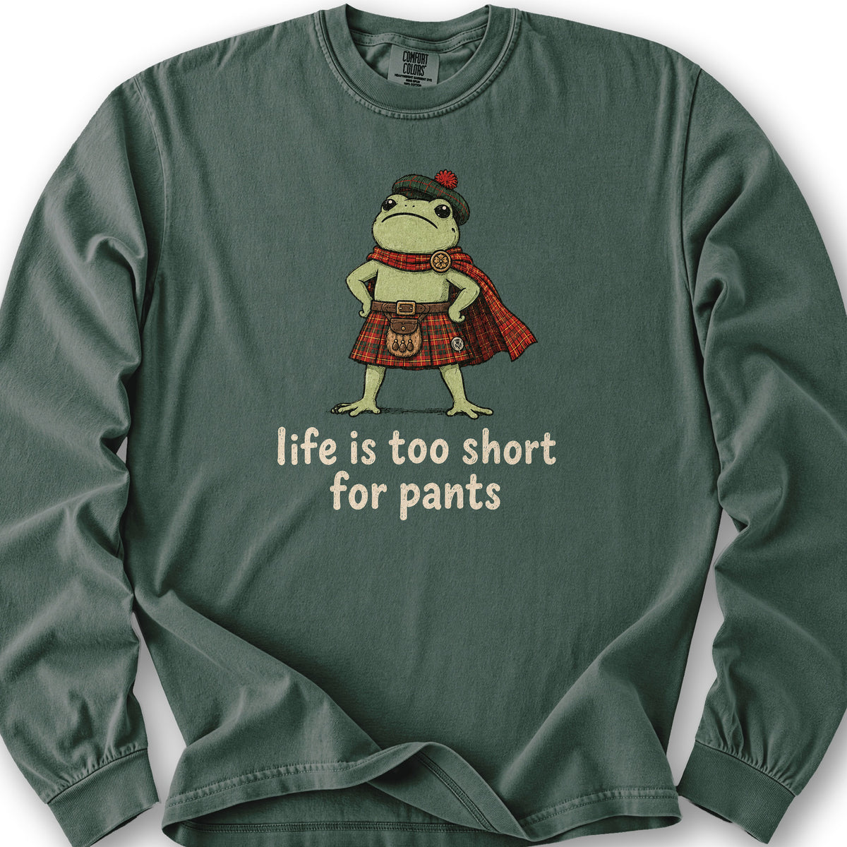 Kilted Frog Long Sleeve Shirt