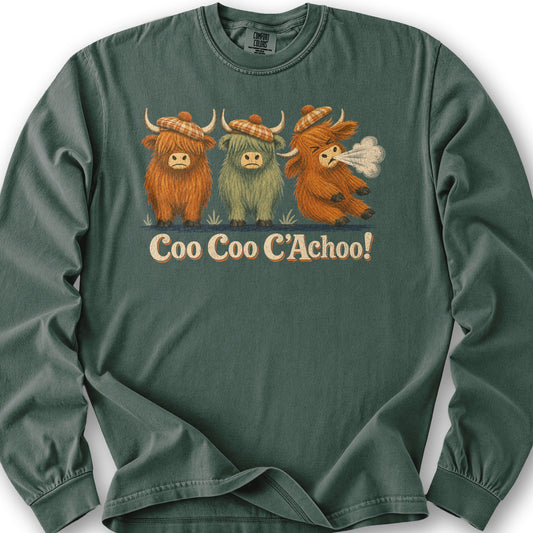 Coo Coo CAchoo Long Sleeve Shirt