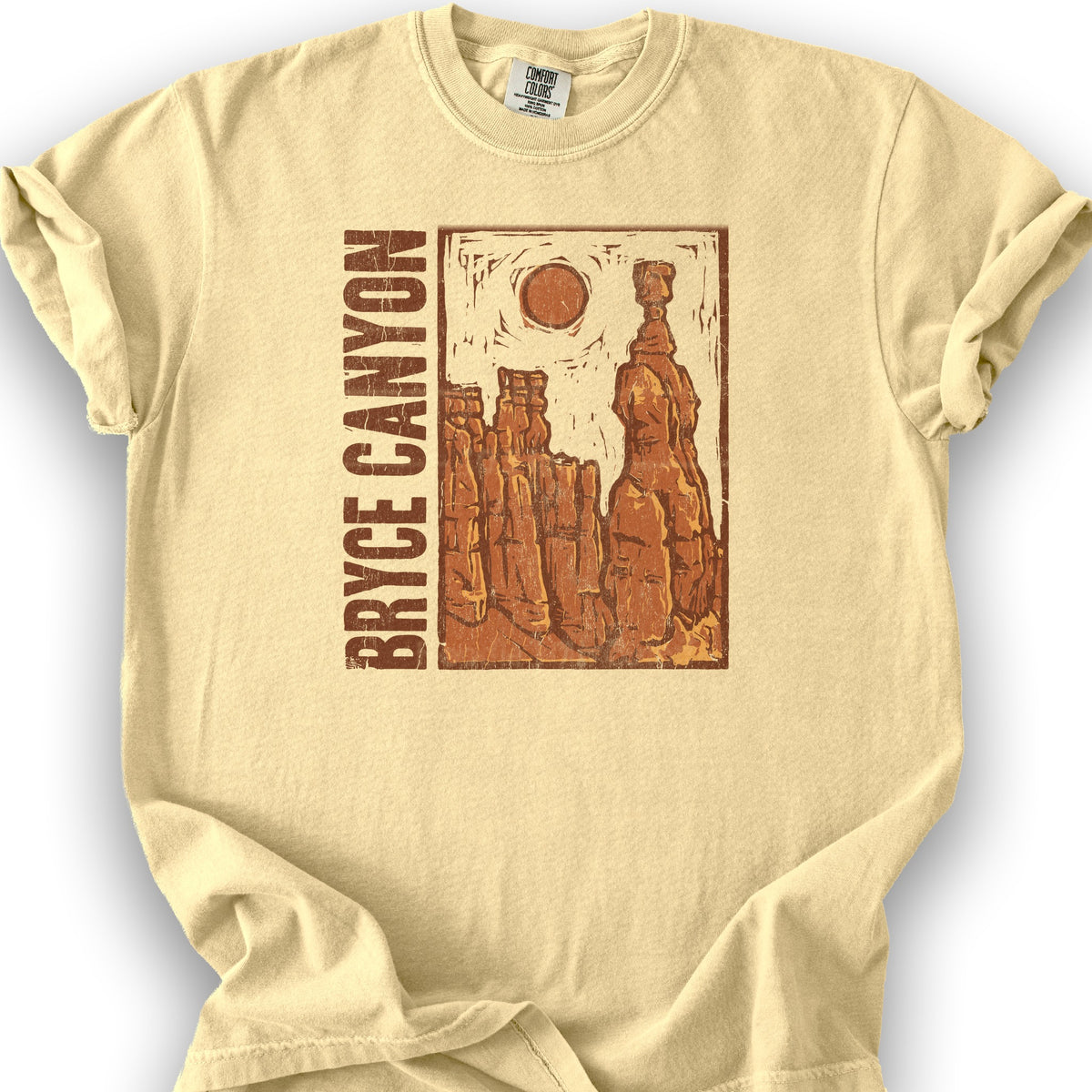Bryce Canyon Hoodoo T-Shirt - Butter