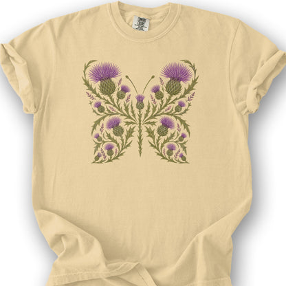 Thistle Butterfly 2 T-Shirt - Butter