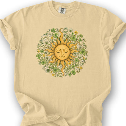 Shamrock Celestial Sun T-Shirt - Butter