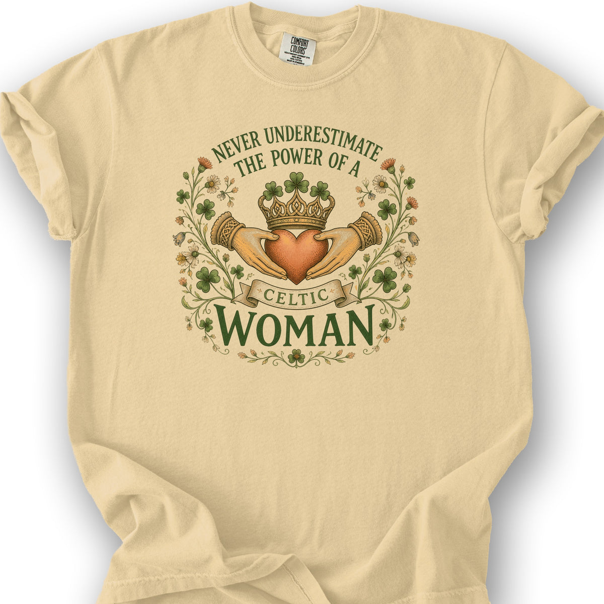 Celtic Woman Power T-Shirt - Butter