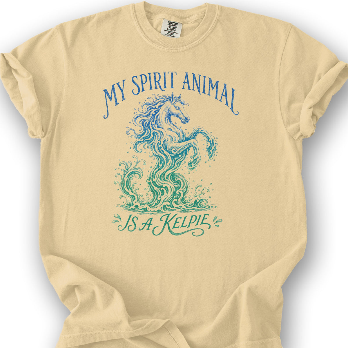 Spirit Animal Kelpie T-Shirt - Butter
