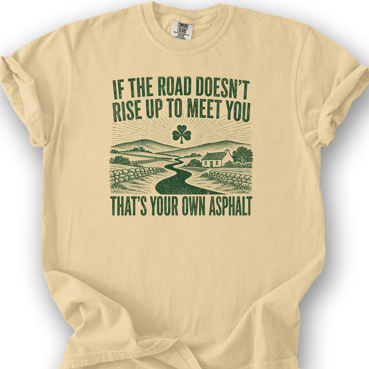 That's Your Own Asphalt T-Shirt - Butter