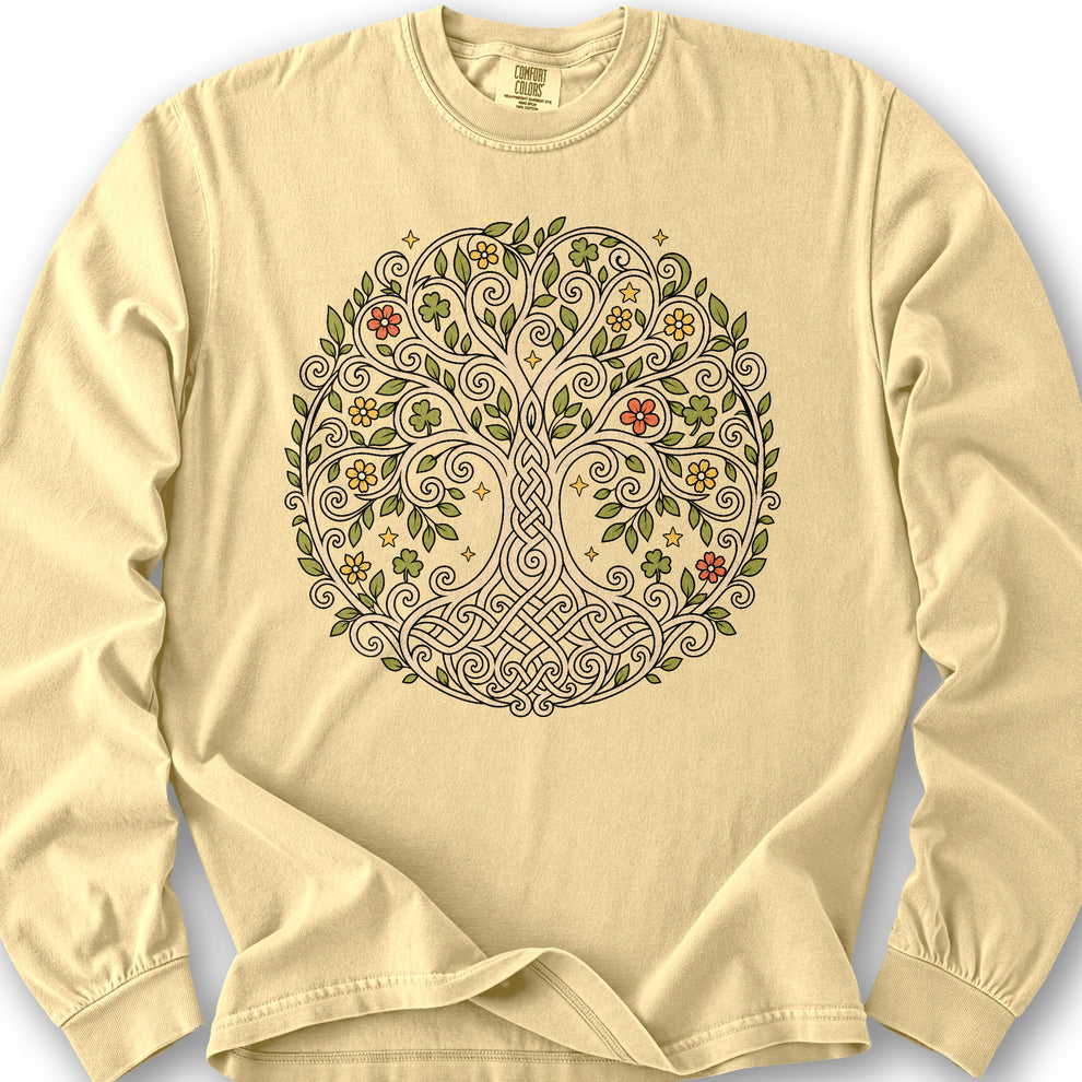 Celtic Tree of Life Long Sleeve Shirt | Isle & Glen