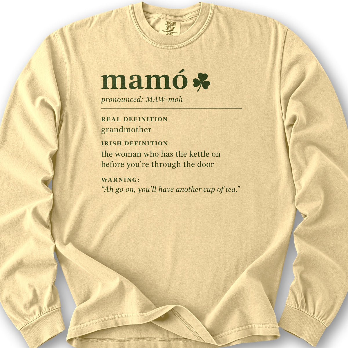 Mamó Definition Long Sleeve Shirt - Butter