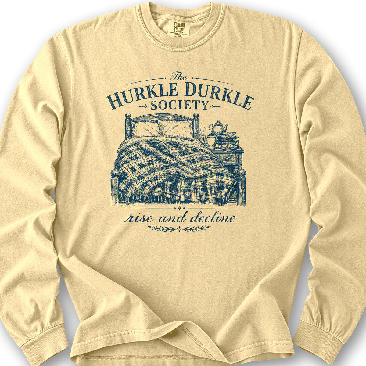 Hurkle Durkle Society Long Sleeve Shirt