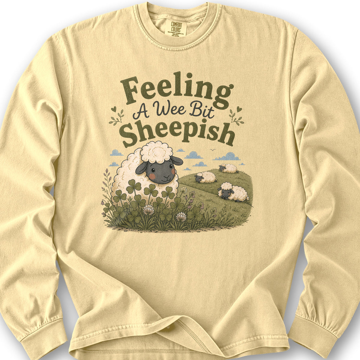 Wee Bit Sheepish Long Sleeve Shirt