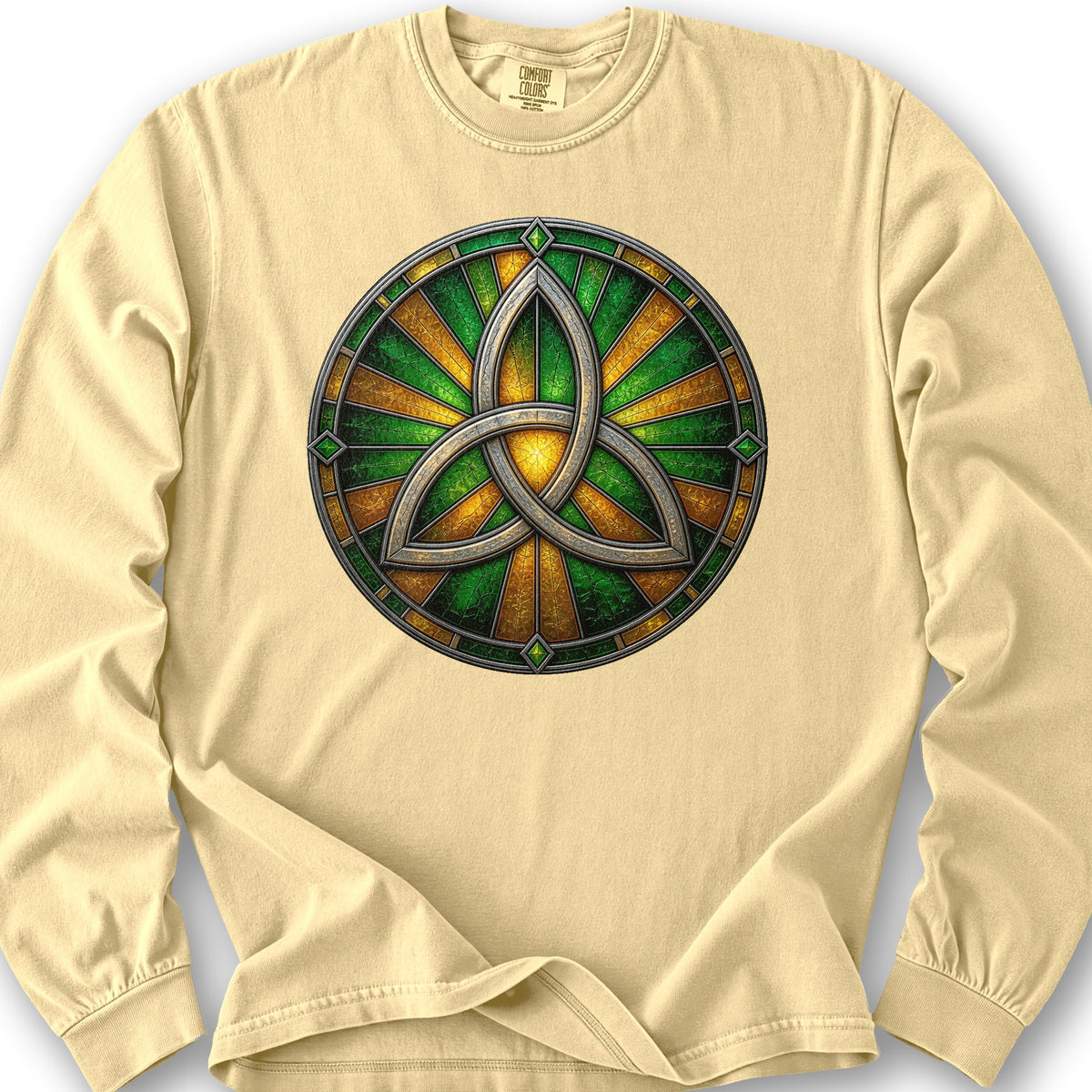 Celtic Circle Crest Long Sleeve Shirt