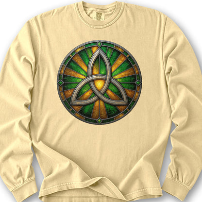 Celtic Circle Crest Long Sleeve Shirt