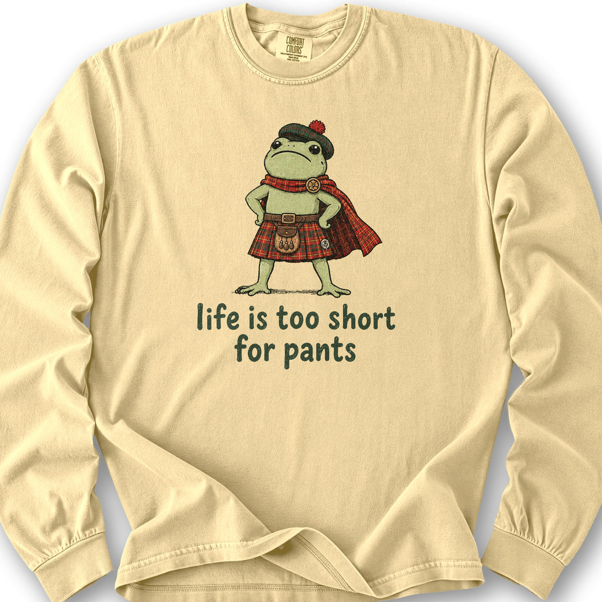 Kilted Frog Long Sleeve Shirt