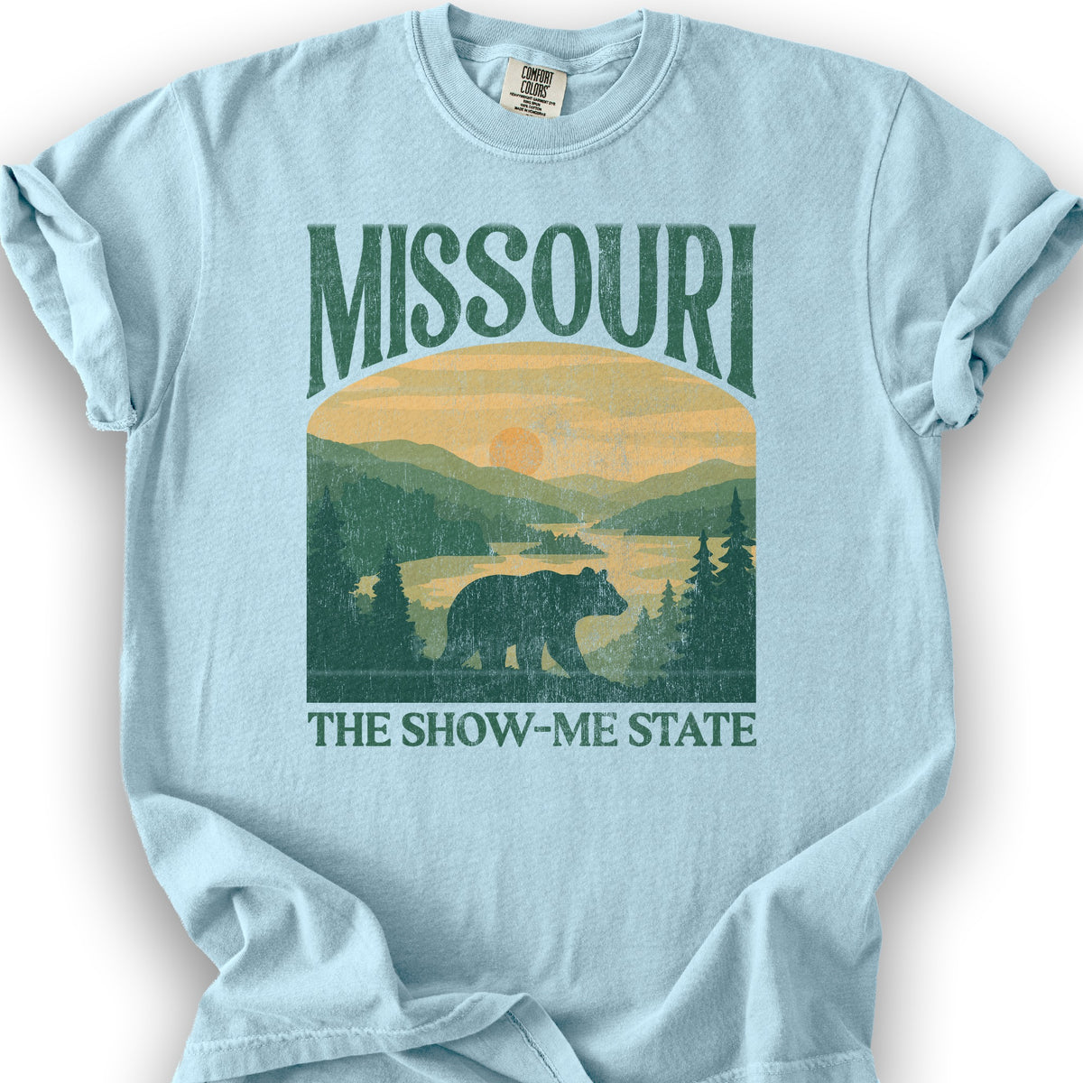 Missouri "Big and Bold" T-Shirt - Chambray
