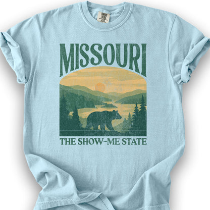 Missouri "Big and Bold" T-Shirt - Chambray