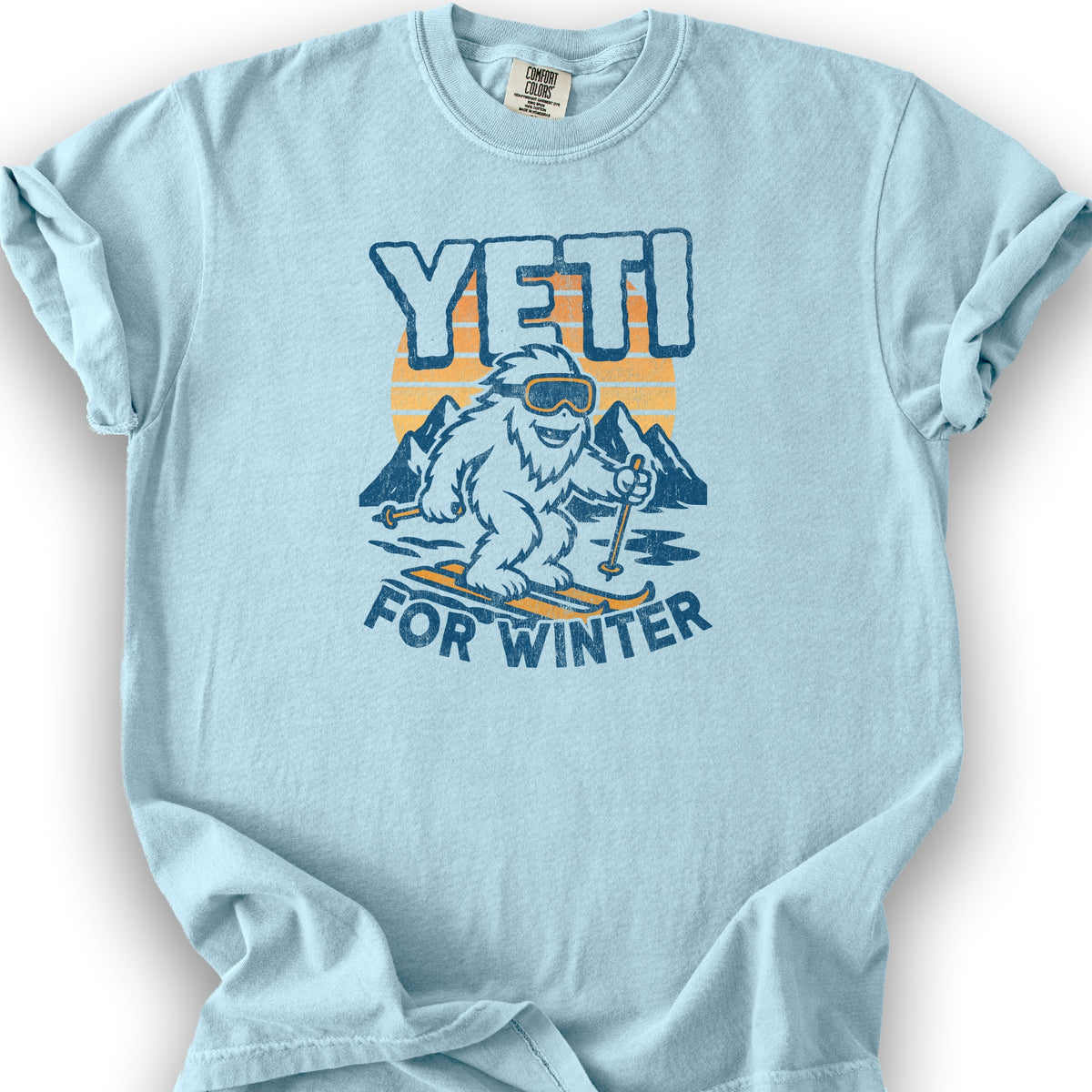 Yeti for Winter T-Shirt - Chambray
