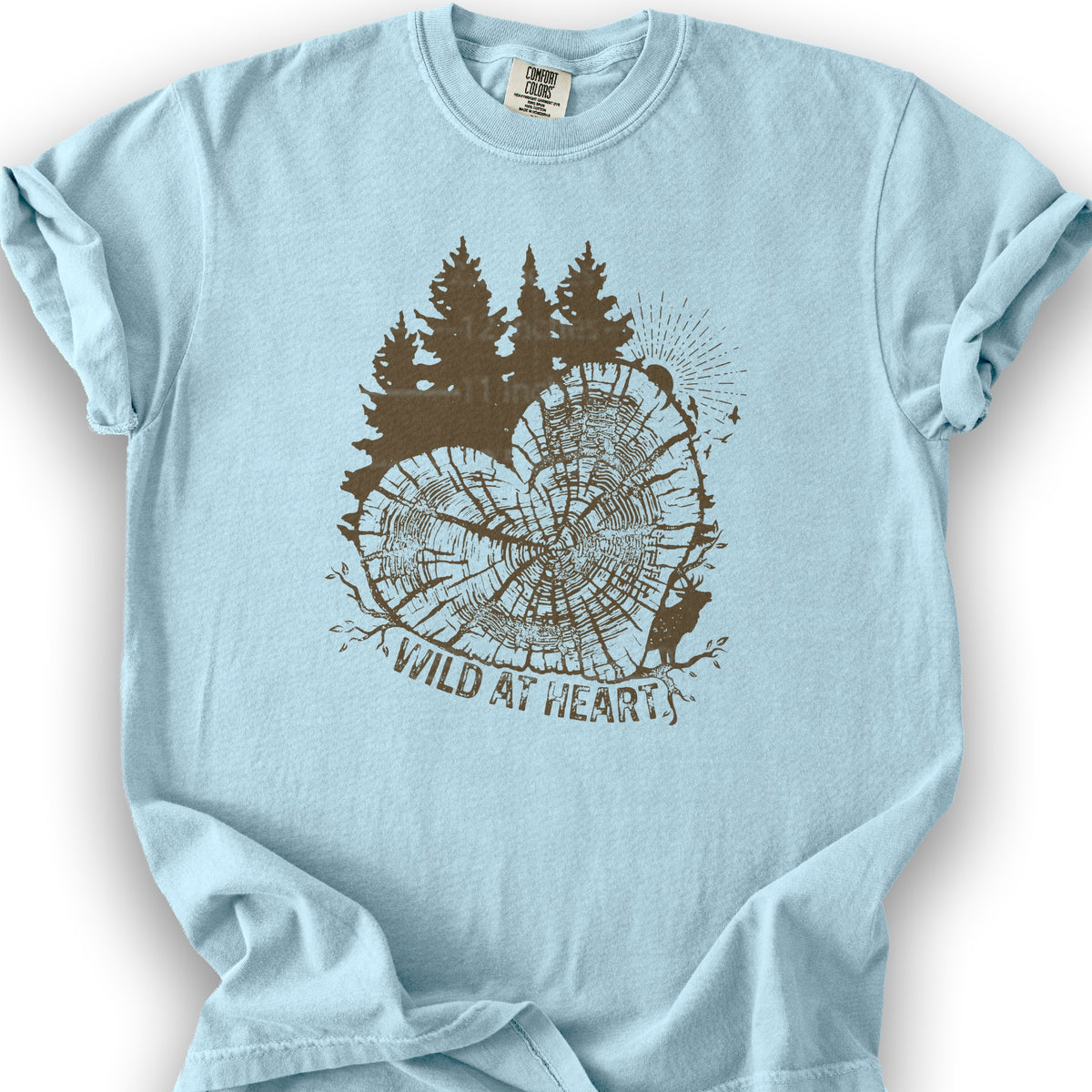 Wild At Heart T-Shirt - Chambray