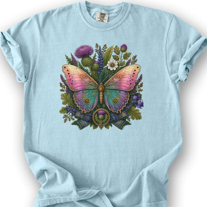 Scottish Bloom T-Shirt - Chambray