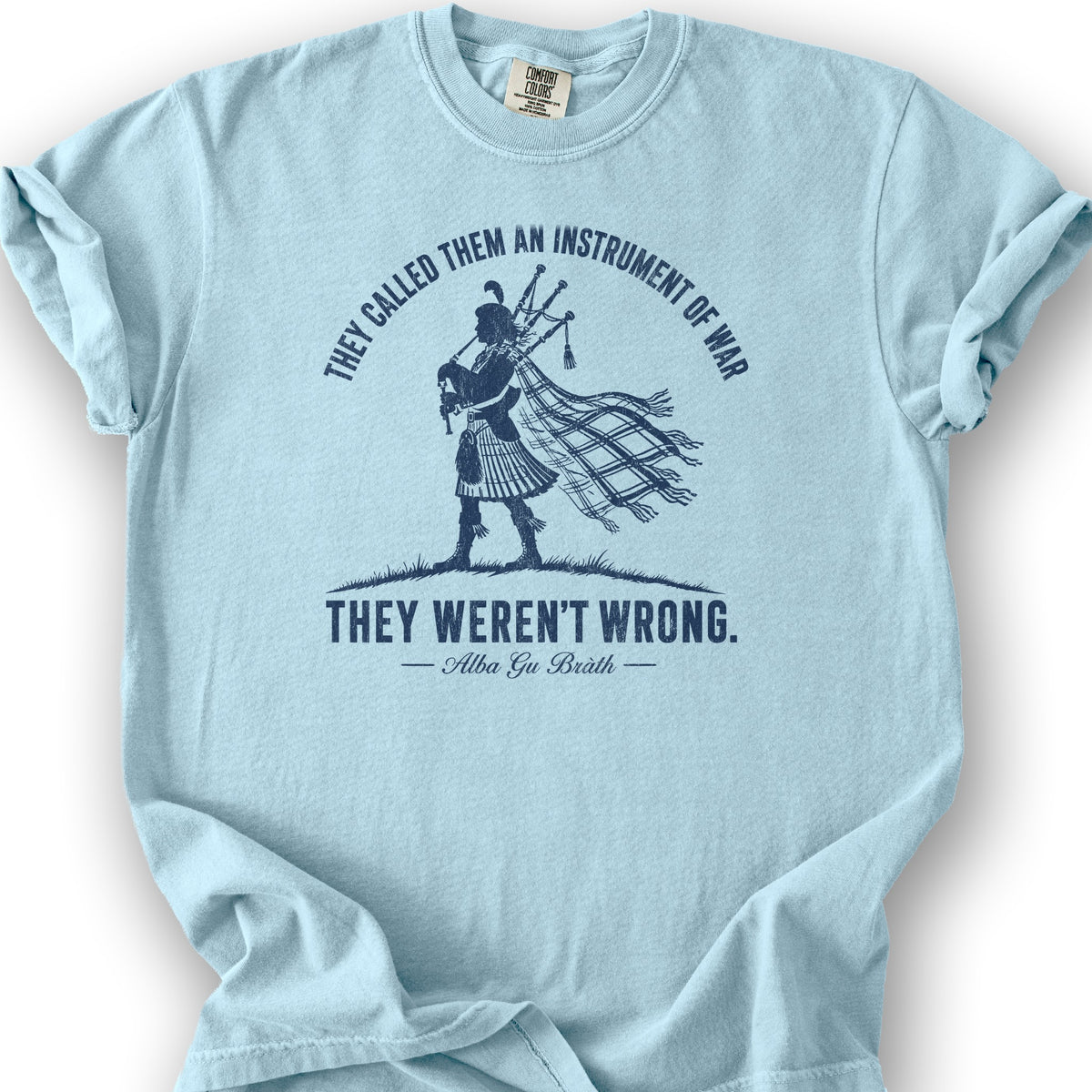 Instrument of War T-Shirt - Chambray
