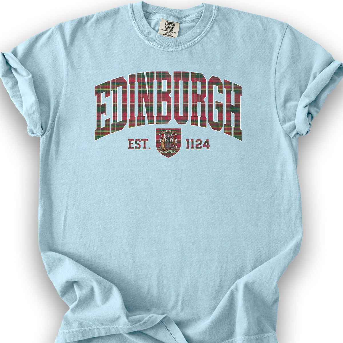 Edinburgh Varsity T-Shirt - Chambray
