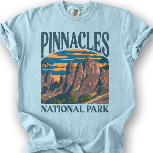 Pinnacles National Park "Big and Bold" T-Shirt - Chambray