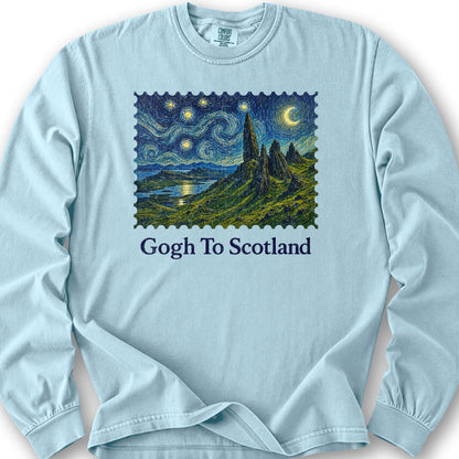 Gogh To Scotland Long Sleeve Shirt - Chambray