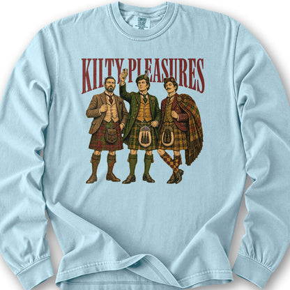Kilty Pleasures Long Sleeve Shirt - Chambray