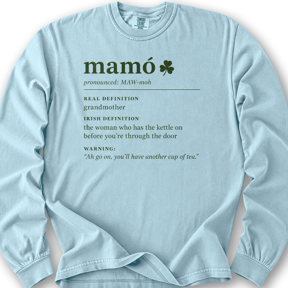 Mamó Definition Long Sleeve Shirt - Chambray