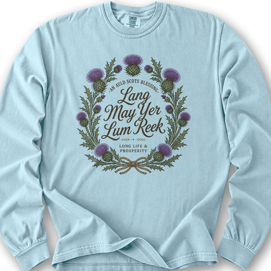 Lang May Yer Long Sleeve Shirt - Chambray