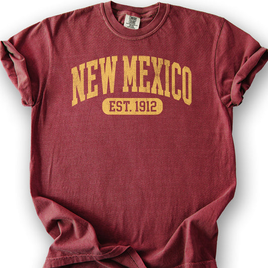 New Mexico Est 1912 T-Shirt - Chili
