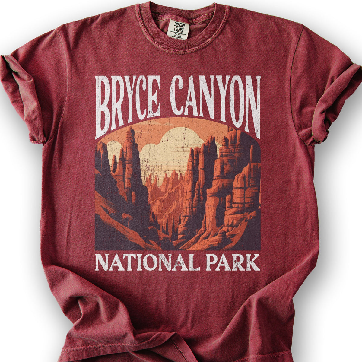 Bryce Canyon National Park "Big and Bold" T-Shirt - Chili