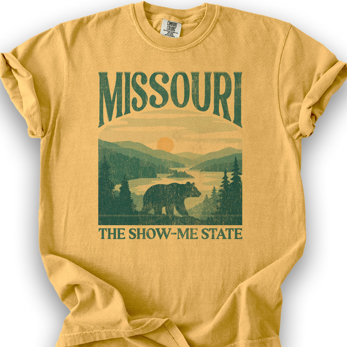Missouri "Big and Bold" T-Shirt - Citrus
