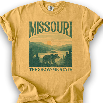 Missouri "Big and Bold" T-Shirt - Citrus