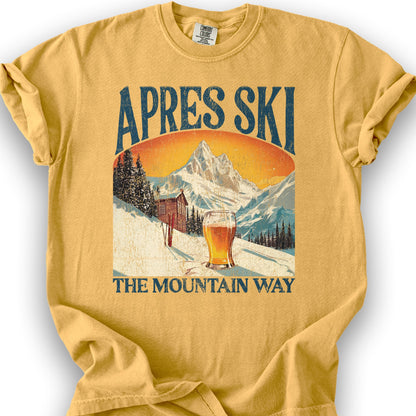 Apres Ski "Big and Bold" T-Shirt - Citrus