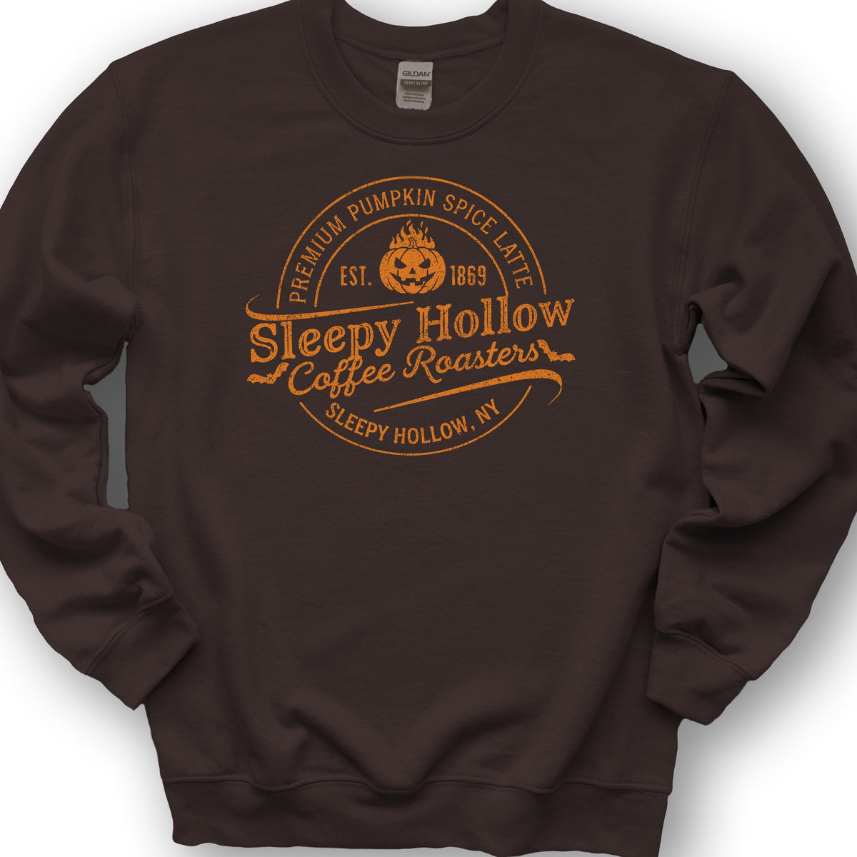 Sleepy Hollow Coffee Roasters Badge Sweatshirt - Dark Chocolate