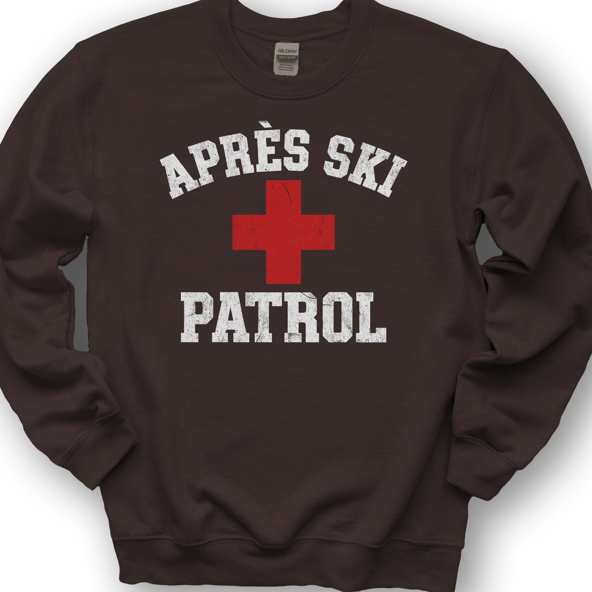 Après Ski Patrol Sweatshirt - Dark Chocolate