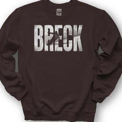 BRECK Snowboard Sweatshirt - Dark Chocolate