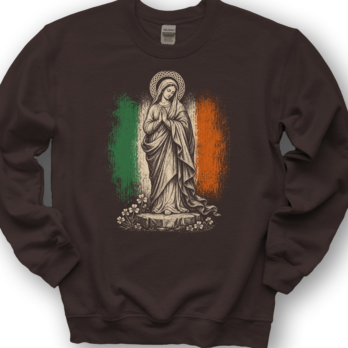 Our Lady Ireland Sweatshirt - Dark Chocolate