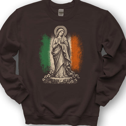 Our Lady Ireland Sweatshirt - Dark Chocolate