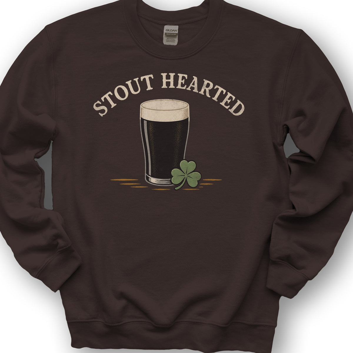 Stout Hearted Sweatshirt - Dark Chocolate