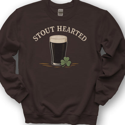 Stout Hearted Sweatshirt - Dark Chocolate