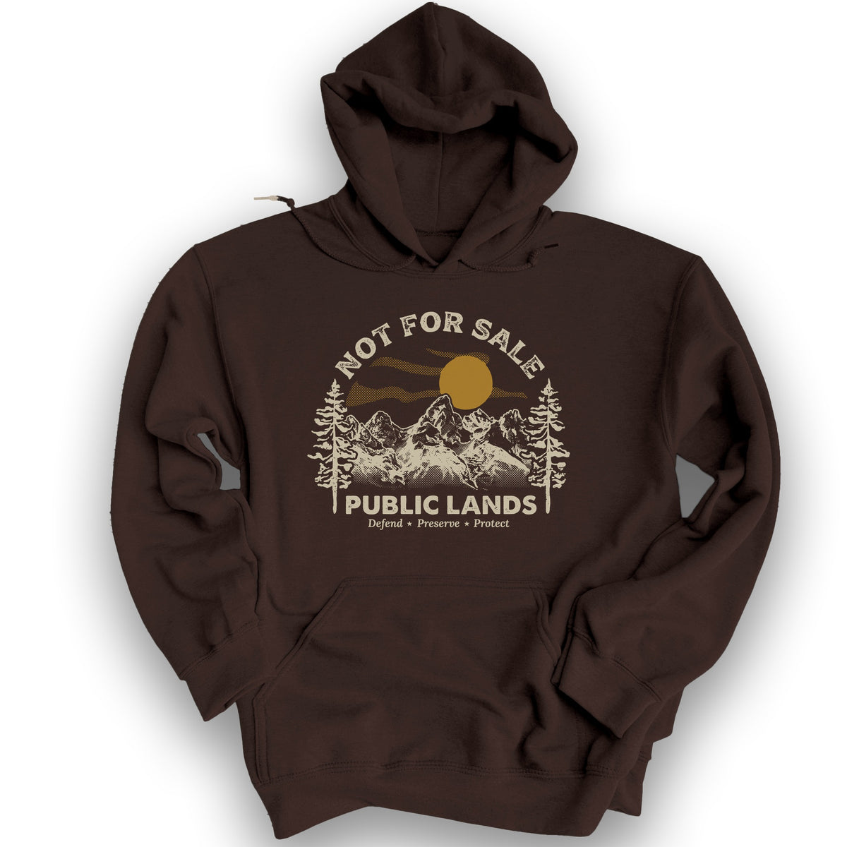 Not For Sale Hoodie - Dark Chocolate