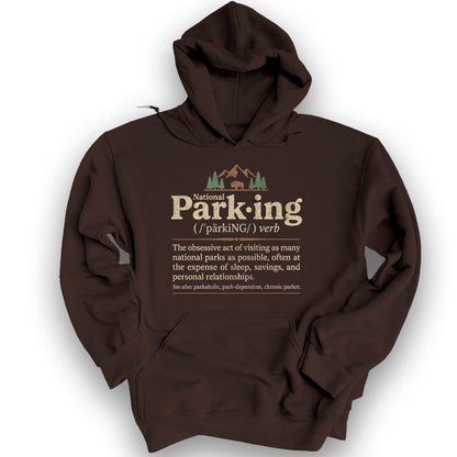 National Parking Hoodie - Dark Chocolate