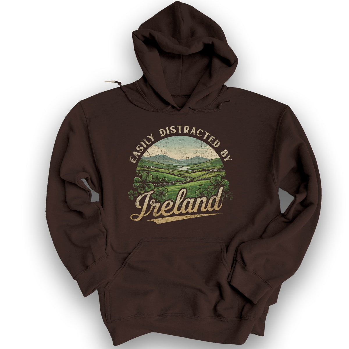 Just A Girl Who Loves Scotland Hoodie - Dark Chocolate