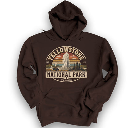 Yellowstone Medallion Hoodie - Dark Chocolate