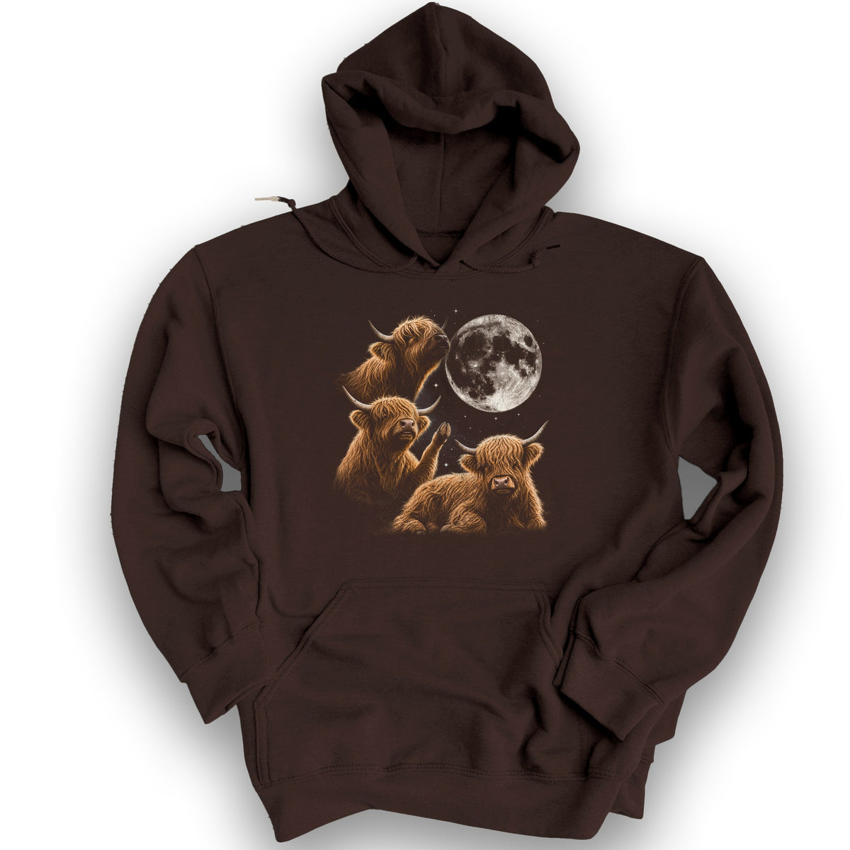 Midnight Coos Throwback Hoodie - Dark Chocolate