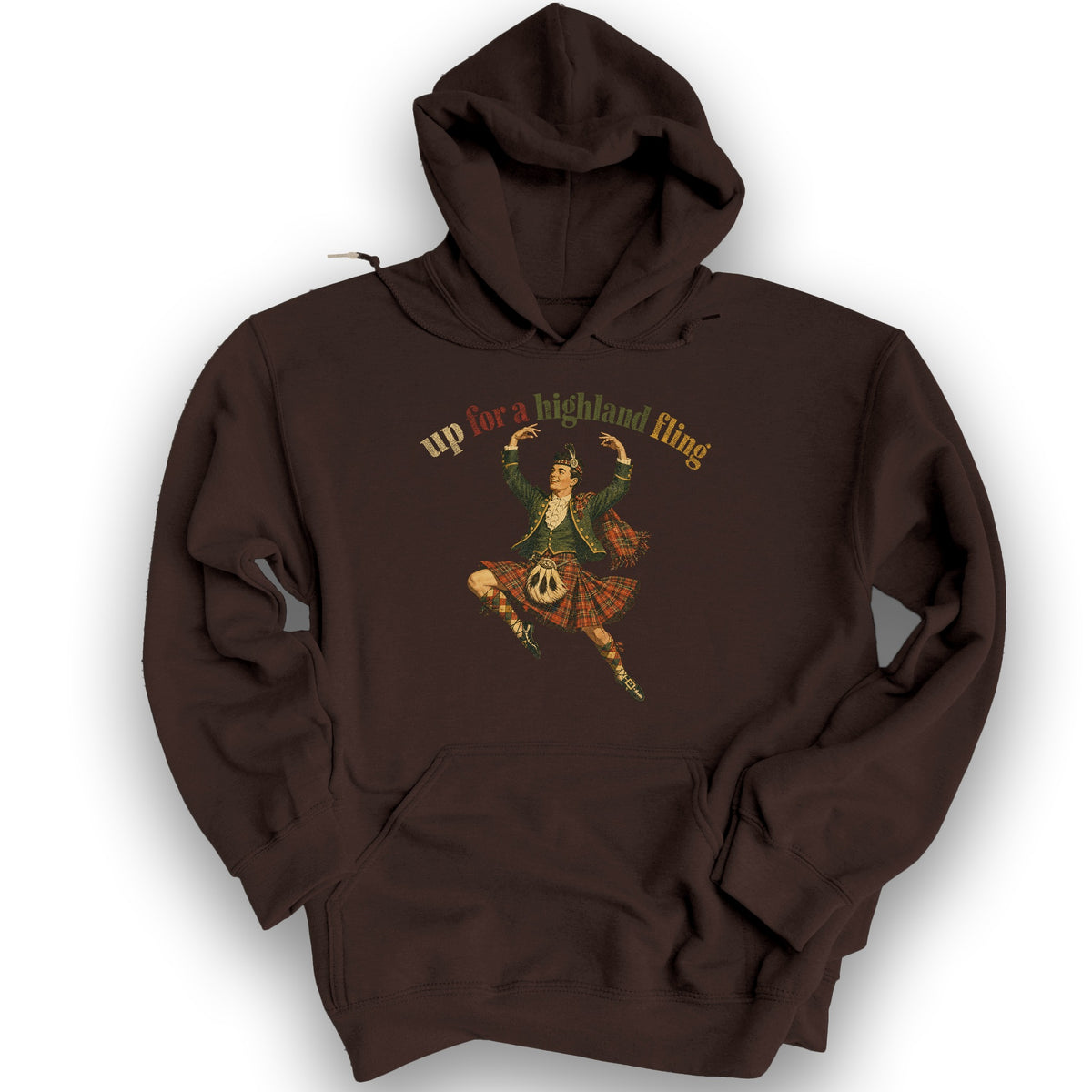 Up For A Highland Fling Hoodie