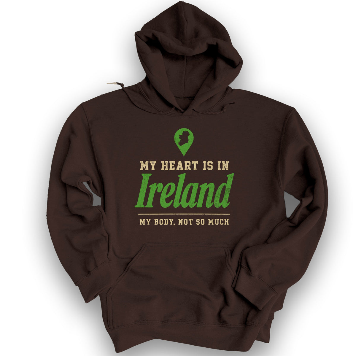 Heart Ireland Location Hoodie