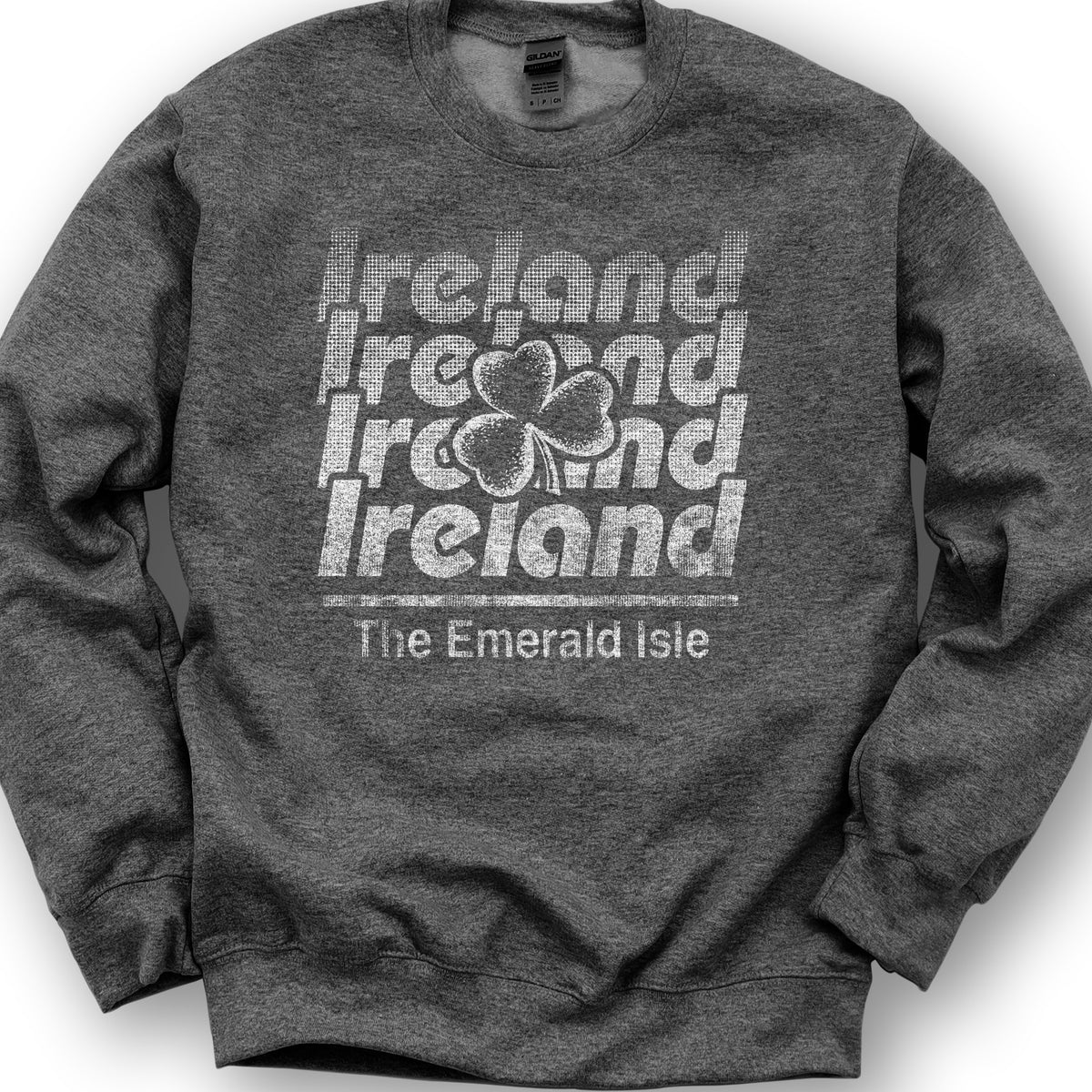 Ireland Retro Echo Sweatshirt - Dark Heather
