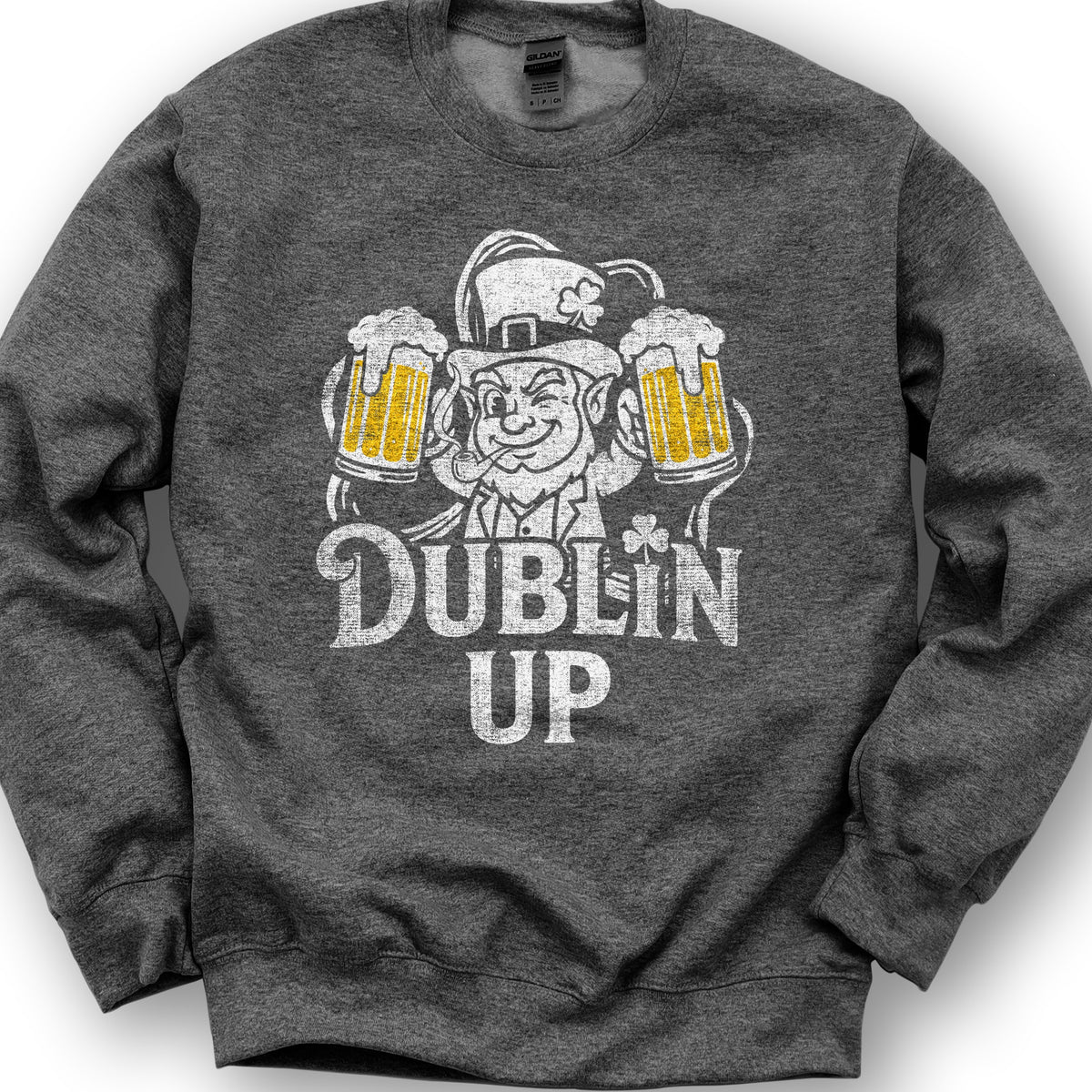 Dublin Up Sweatshirt - Dark Heather