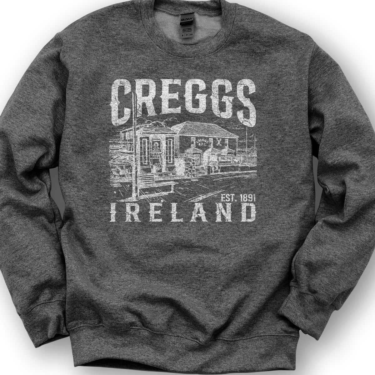 Creggs Ireland Sweatshirt - Dark Heather