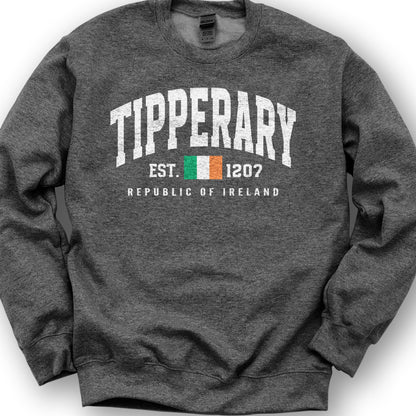 Tipperary Varsity Sweatshirt - Dark Heather
